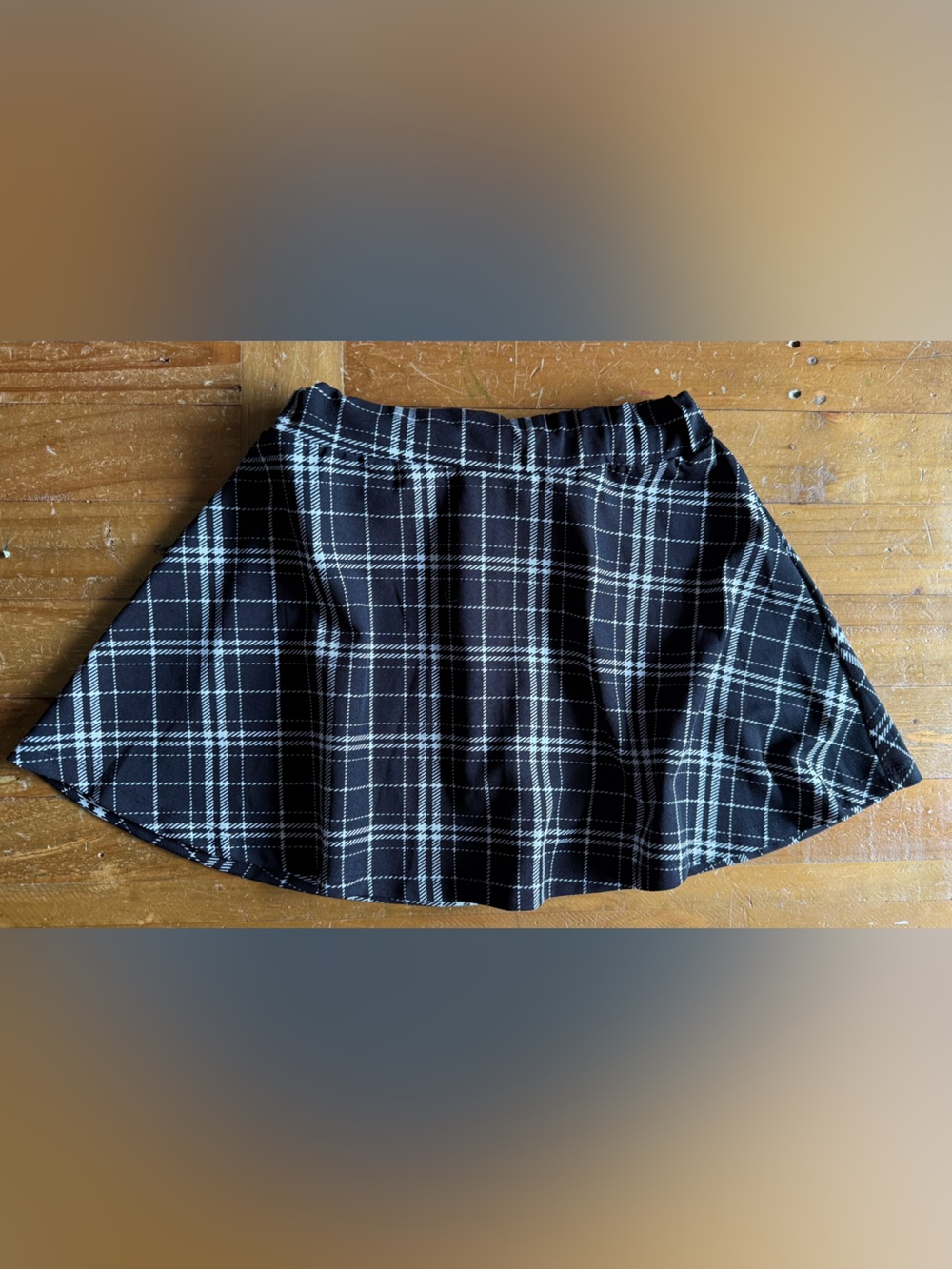 Plaid Skirt